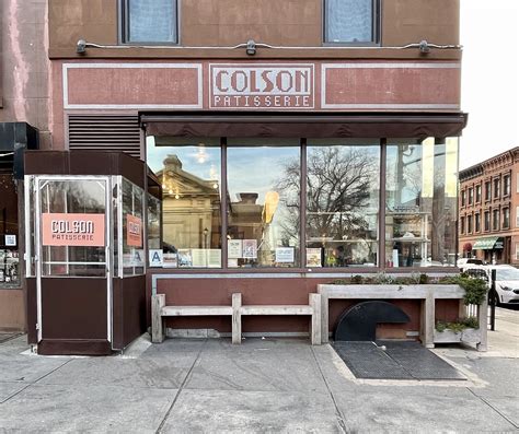 Colson patisserie - Colson Patisserie. Coffee Shops, Bakery. Hours: 253 36th St, Brooklyn (347) 637-6676. Menu Order Online. Take-Out/Delivery Options. take-out. delivery. Customers' Favorites. Iced Latte. Croissant. Colson Patisserie Reviews. 4 - 29 reviews. Write a review. February 2024. The service is always top teir. Lovely people who make lovely treats and ...